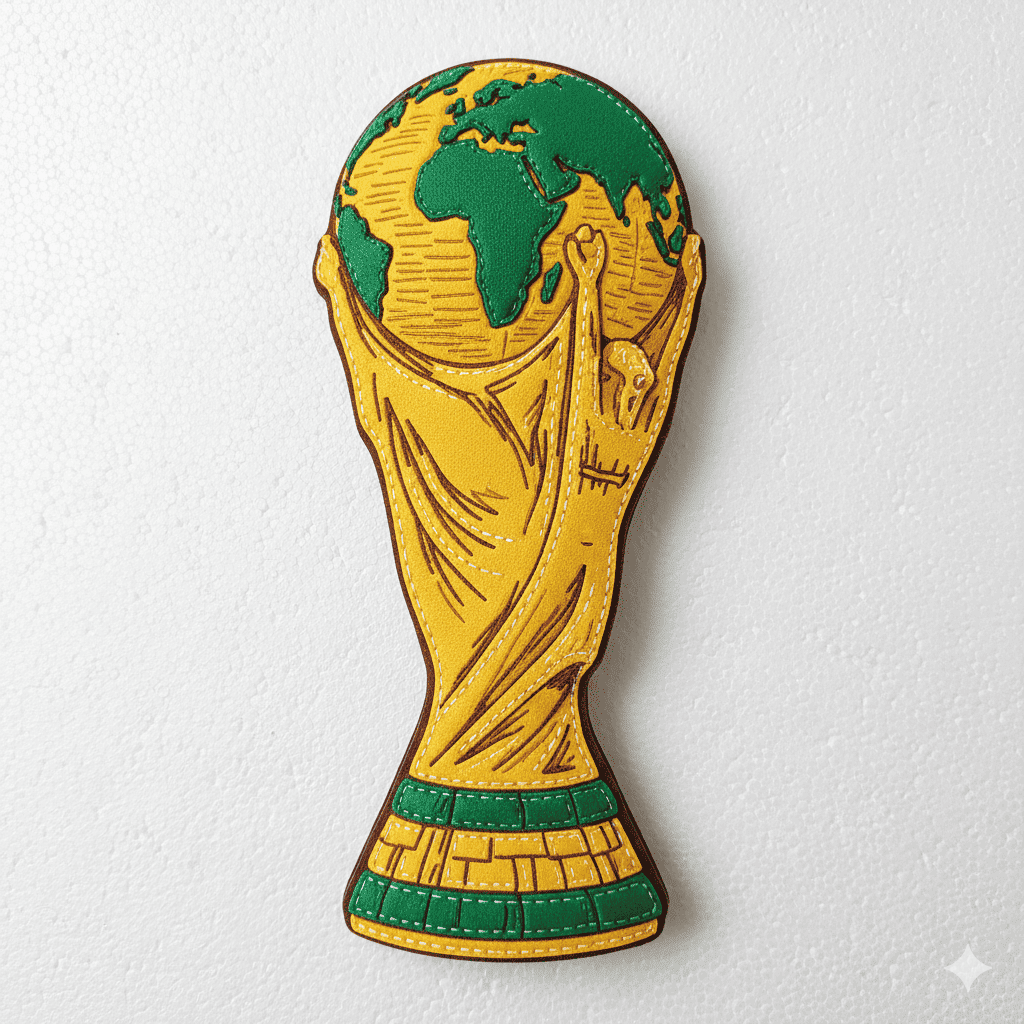 Taça do mundo em EVA